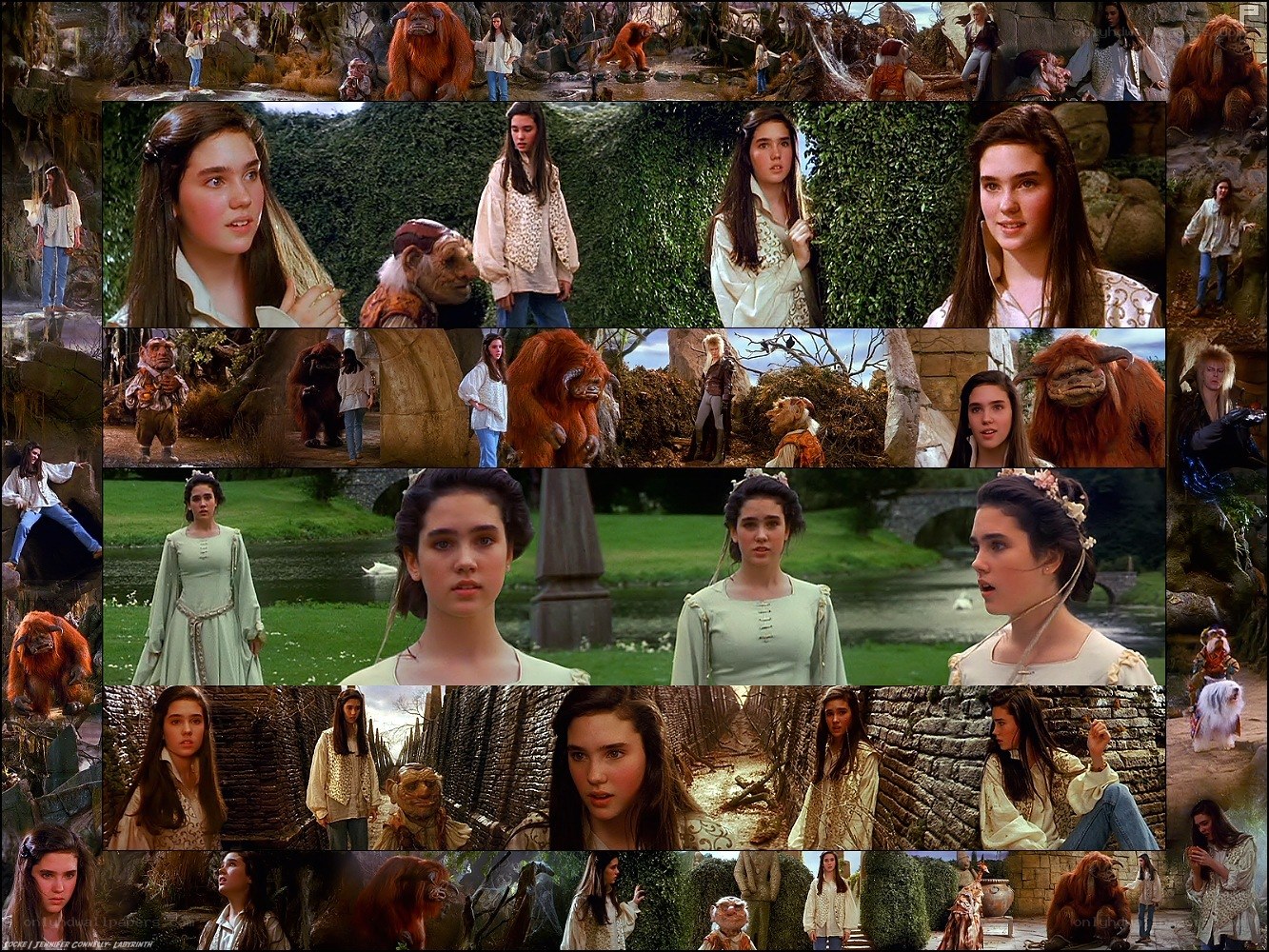 Labyrinth movie collage