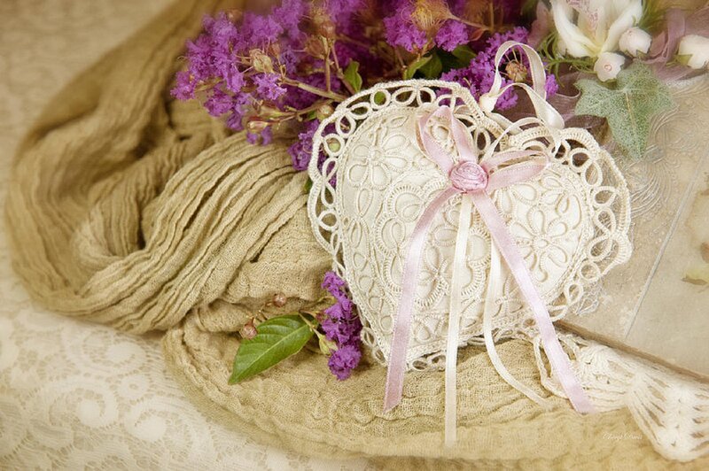 Lace Heart Ornament