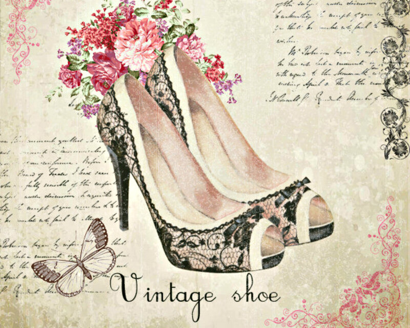 Lace High-heeled Shoes