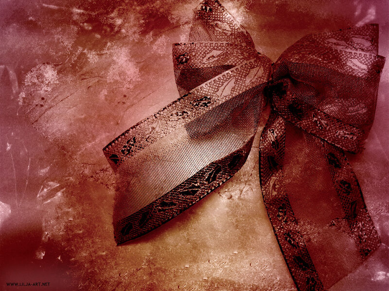Lace Ribbon Bow