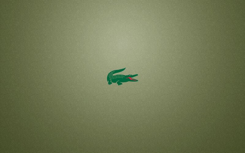 Lacoste crocodile logo