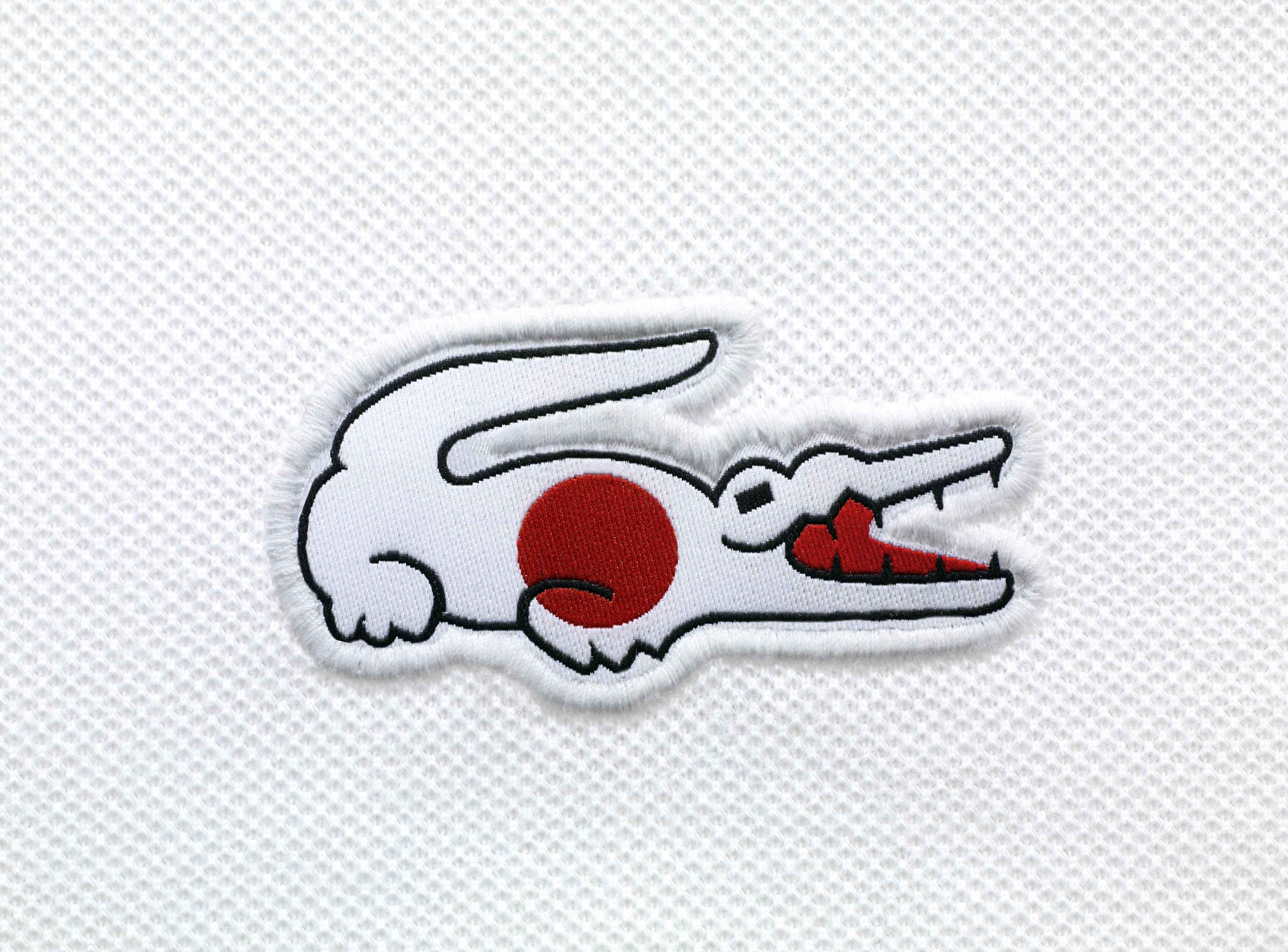 Lacoste crocodile patch