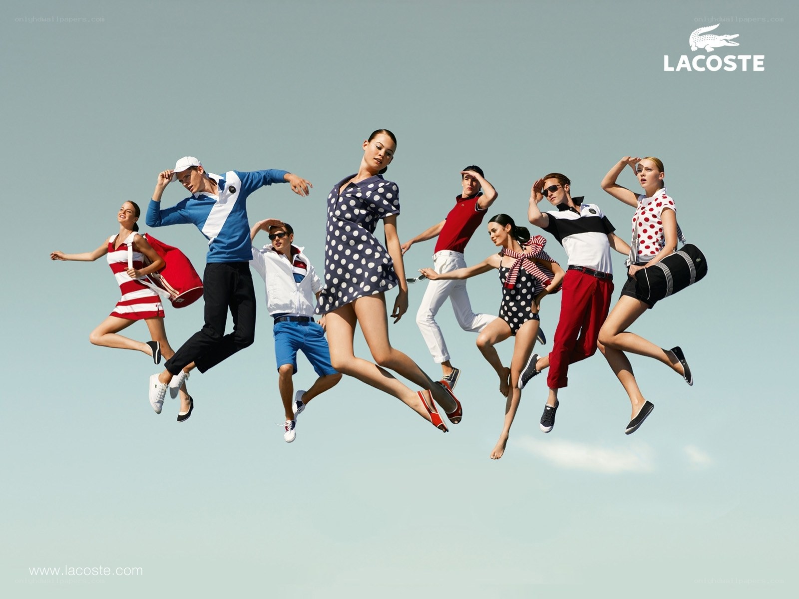 Lacoste fashion campaign
