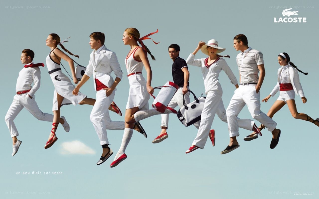 Lacoste fashion campaign