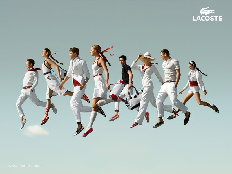 Lacoste fashion campaign