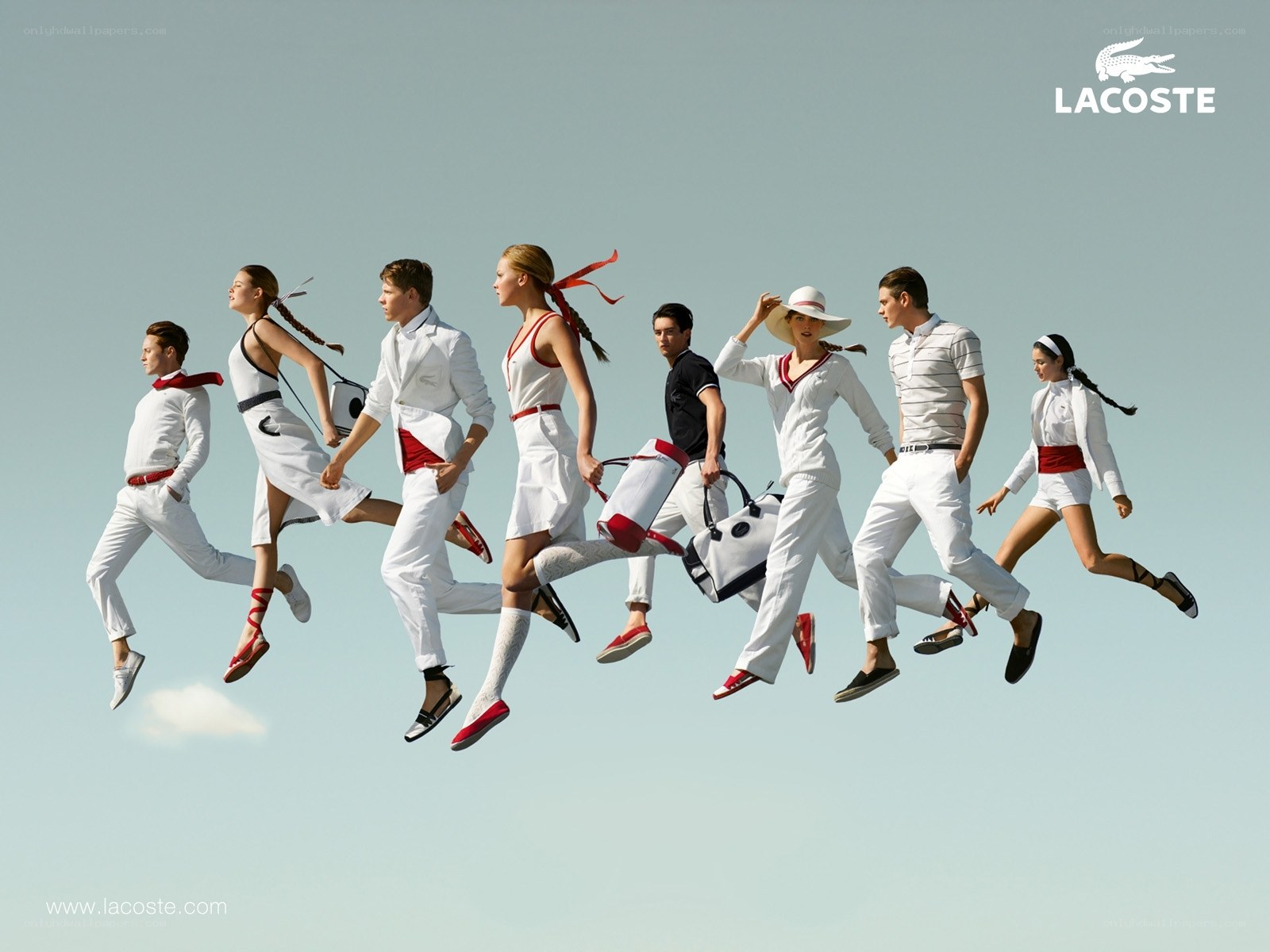 Lacoste fashion campaign