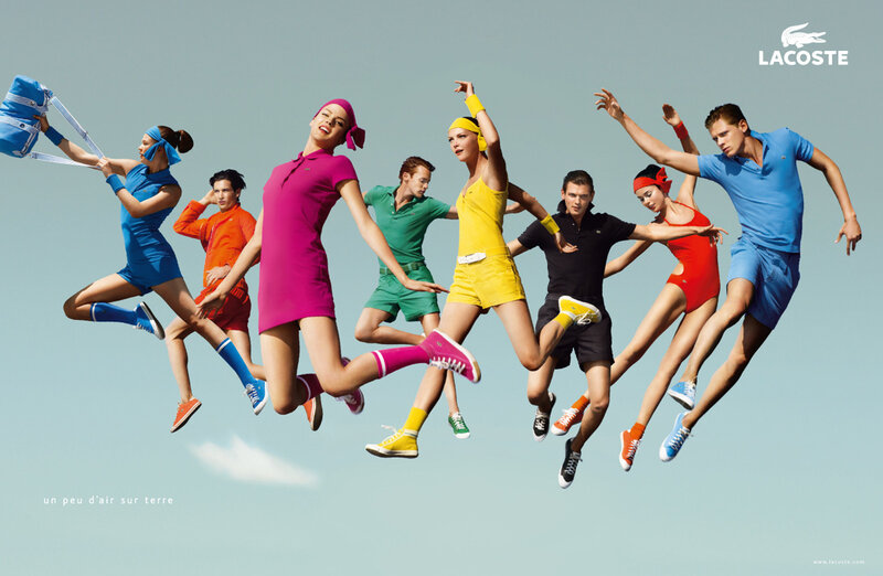 Lacoste fashion jump