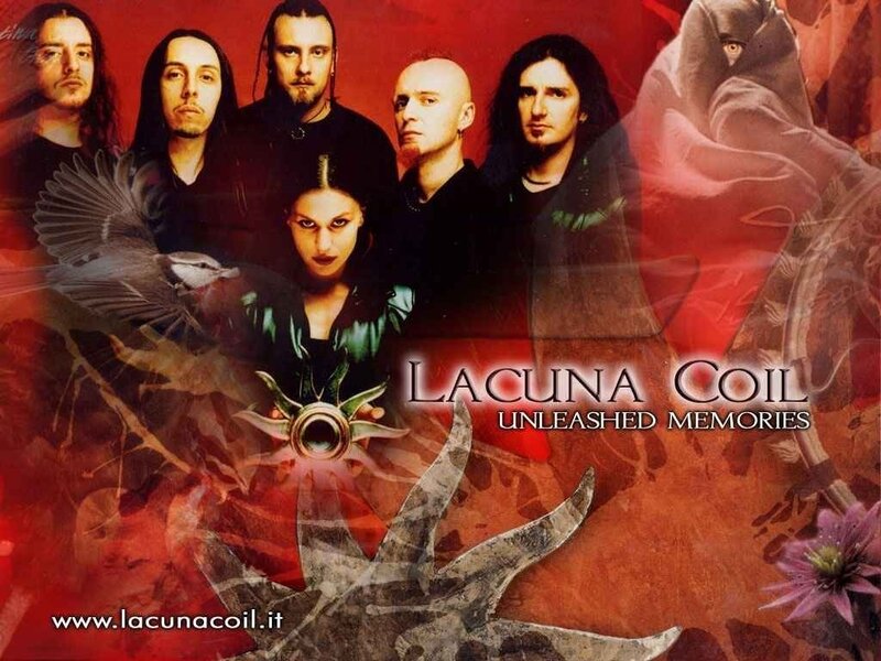 Lacuna Coil band photo