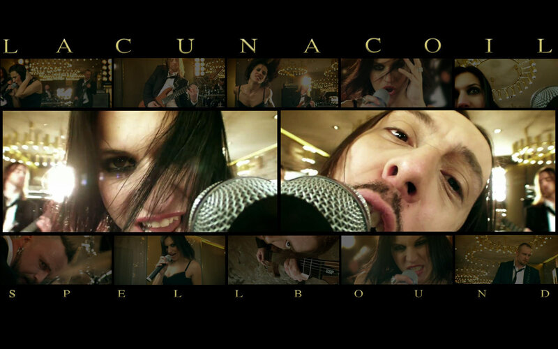 Lacuna Coil music video collage