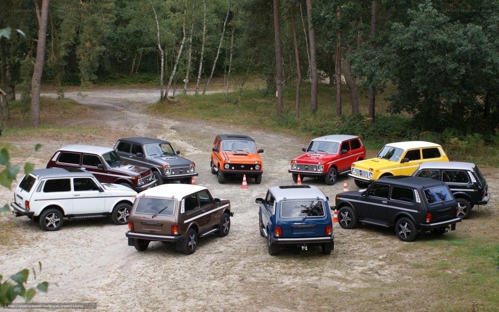 Lada Niva car collection