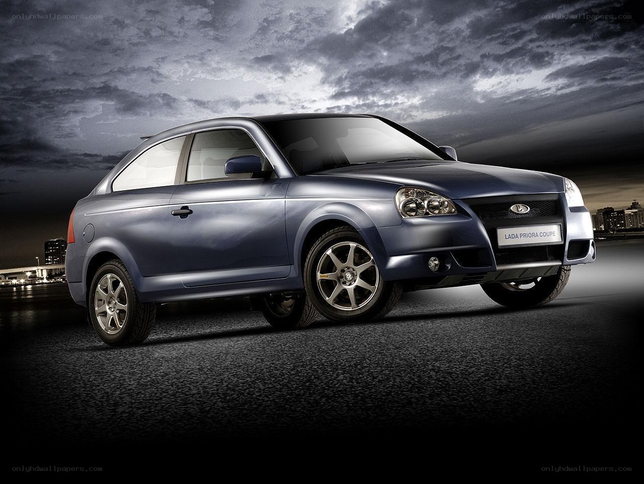 Lada Priora Coupe car