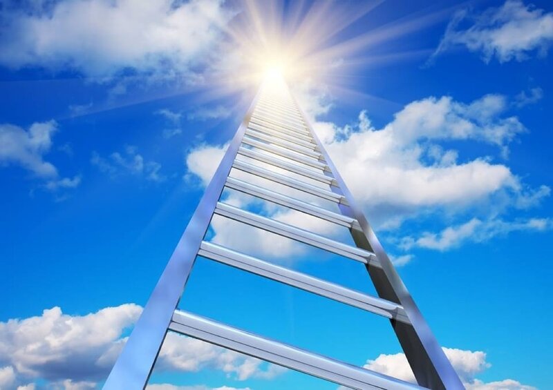 Ladder to the Sky — Blue