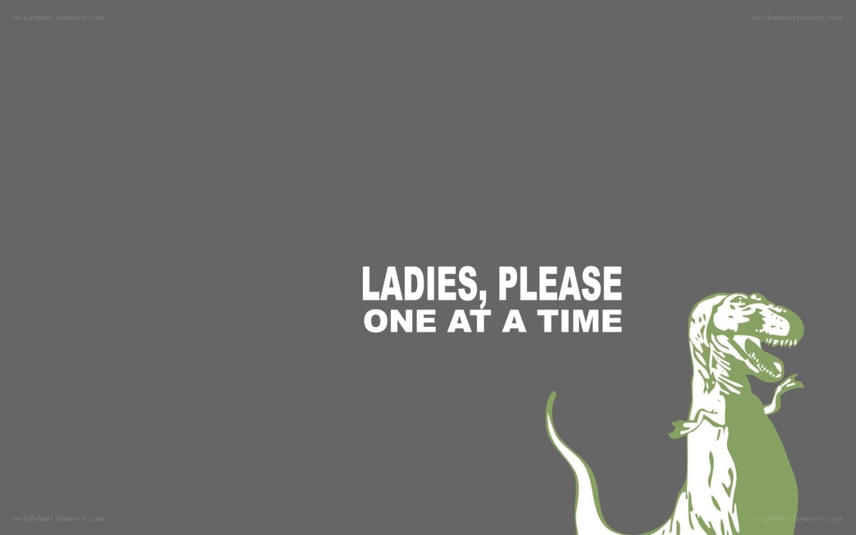 ladies please one at a time