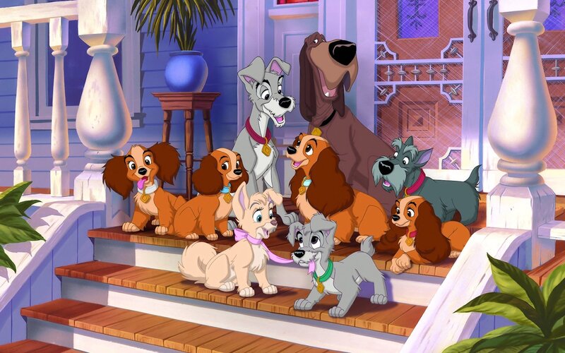 Lady and the Tramp family