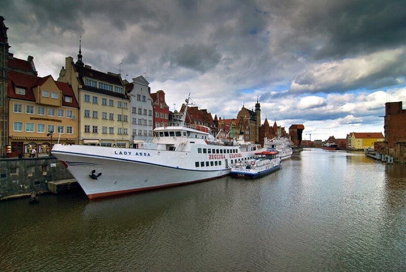 Lady Assa ship in Gdansk
