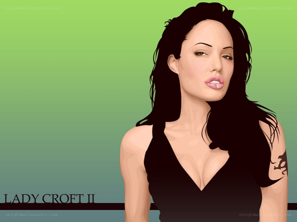 Lady Croft II illustration