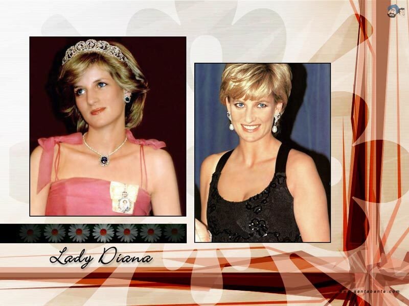 Lady Diana collage