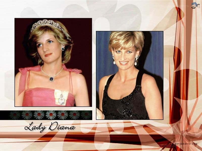 Lady Diana collage