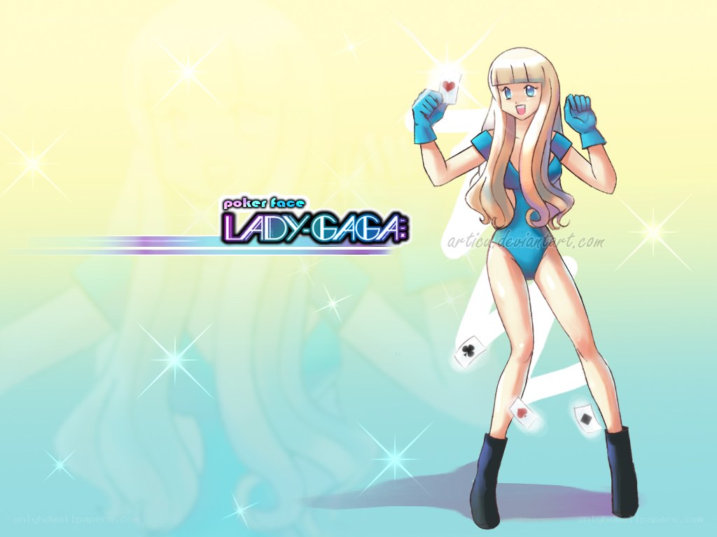 Lady Gaga anime character