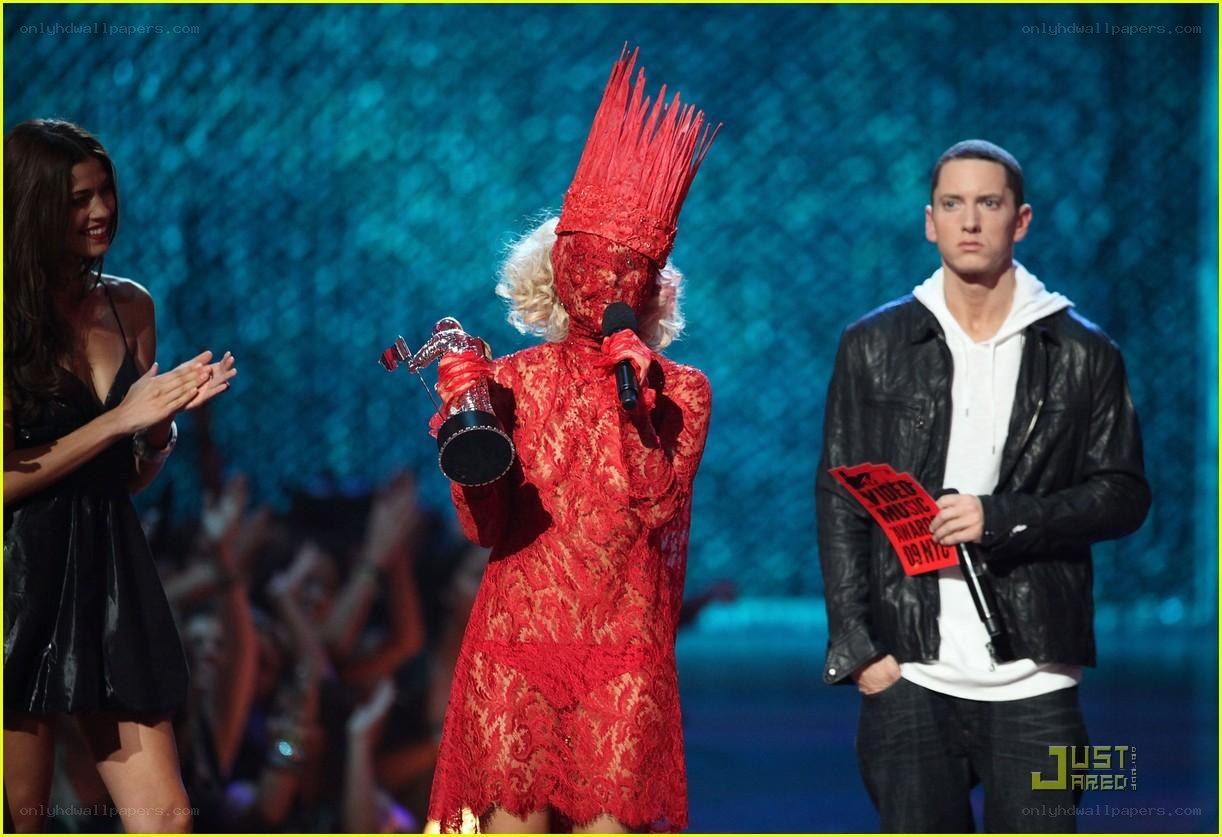 Lady Gaga at awards show
