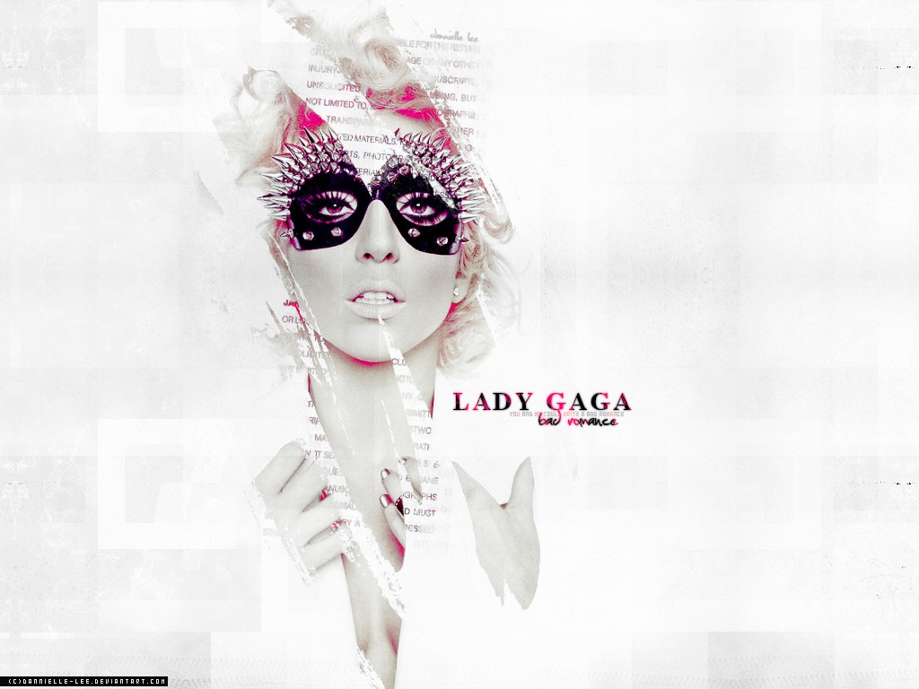 Lady Gaga Bad Romance artwork