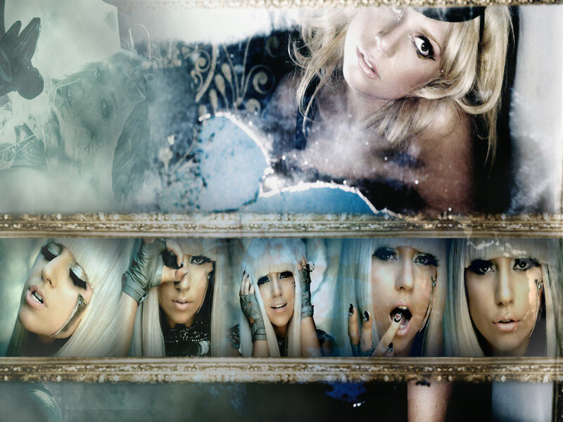 Lady Gaga collage artwork