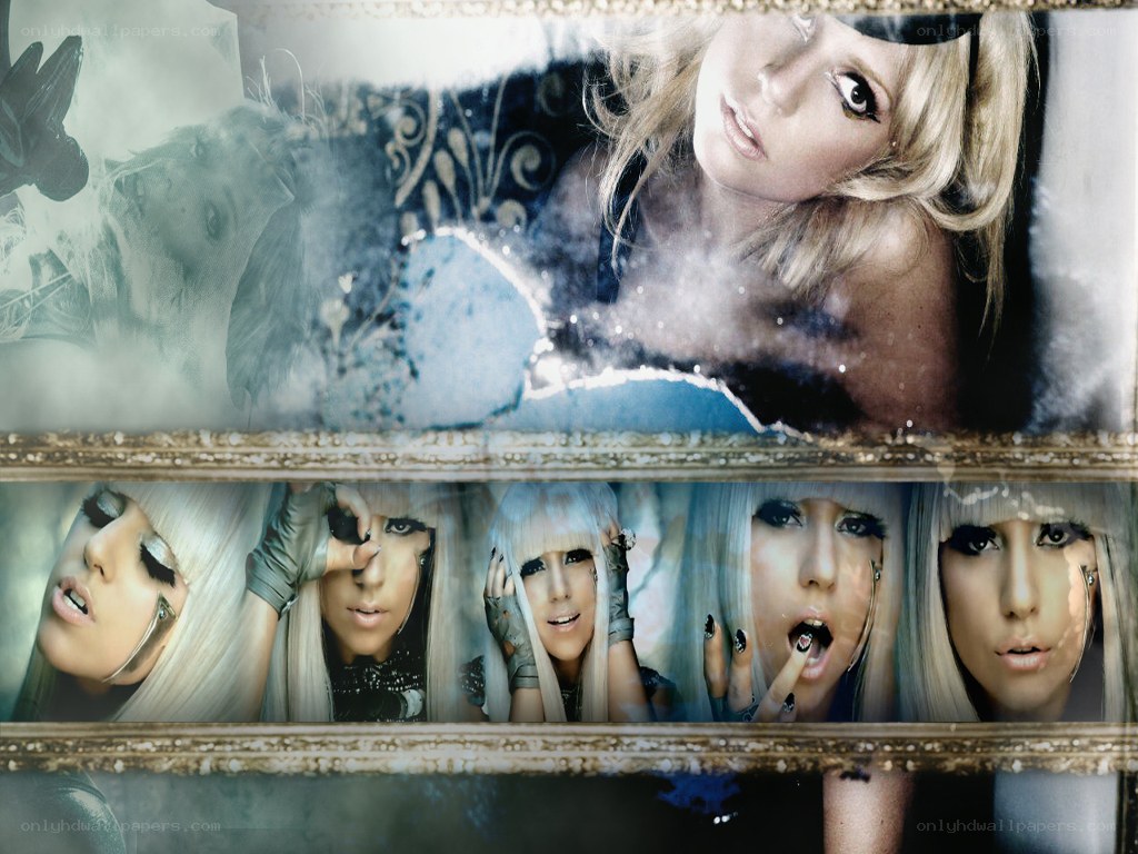 Lady Gaga collage artwork
