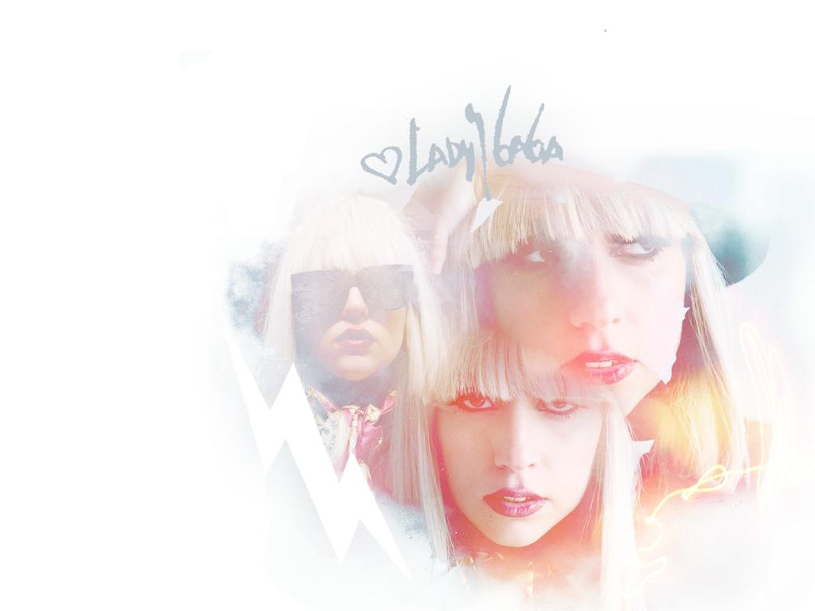 Lady Gaga collage artwork