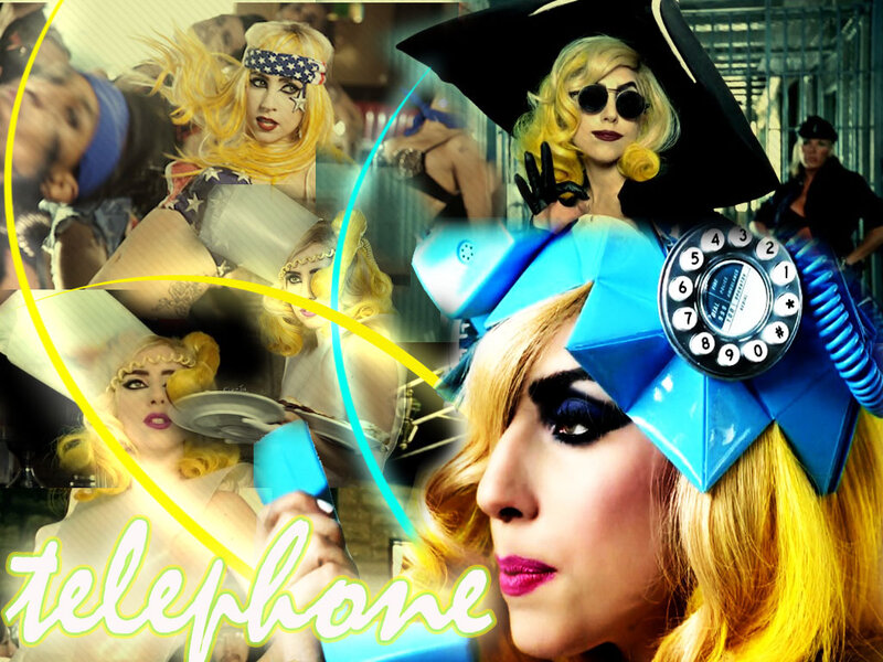Lady Gaga collage artwork