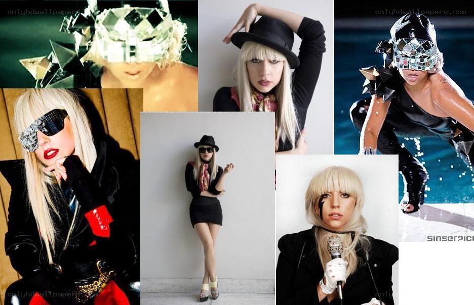 Lady Gaga collage images
