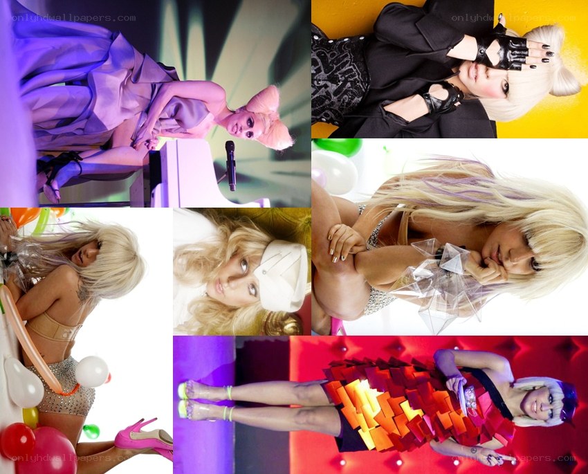 Lady Gaga collage images