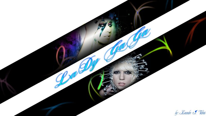 Lady Gaga fan art collage