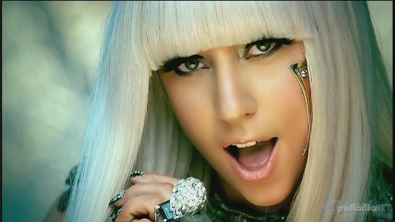 Lady Gaga in a music video
