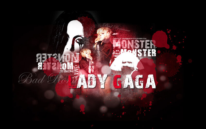 Lady Gaga Monster artwork