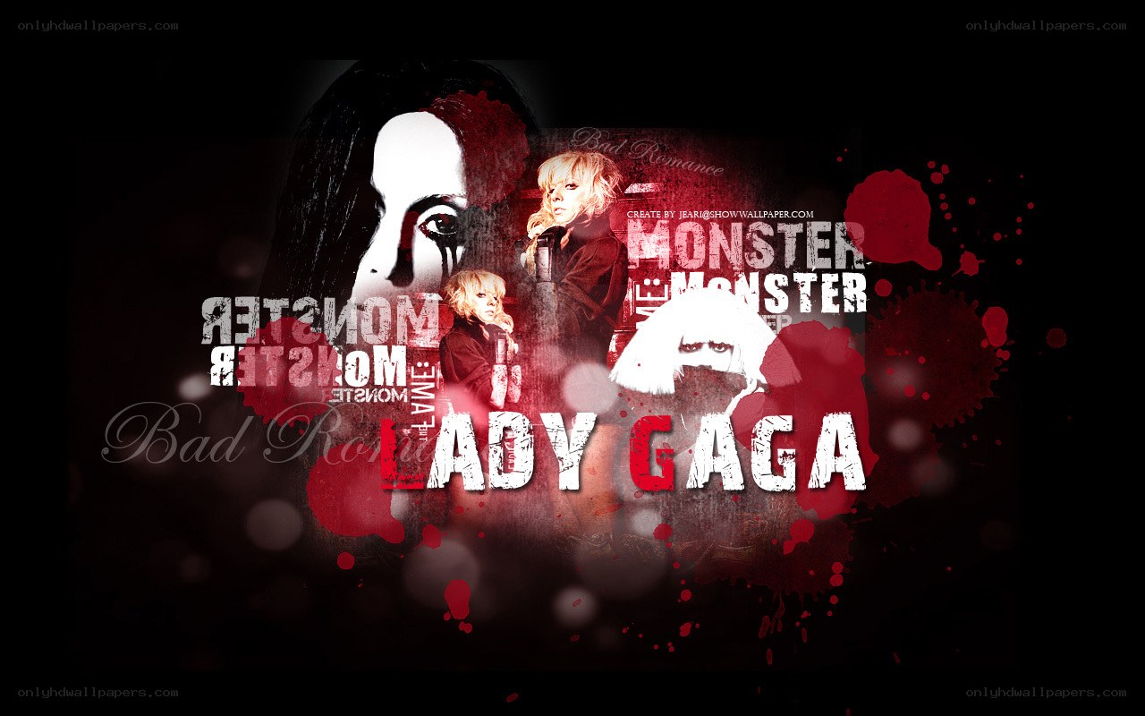 Lady Gaga Monster artwork
