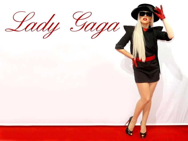 Lady Gaga on red carpet