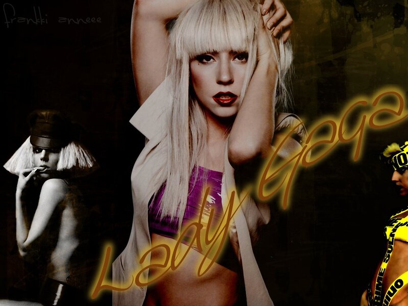 Lady Gaga promotional collage