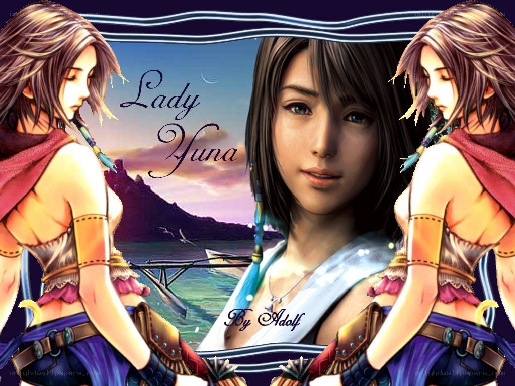 Lady Yuna character art