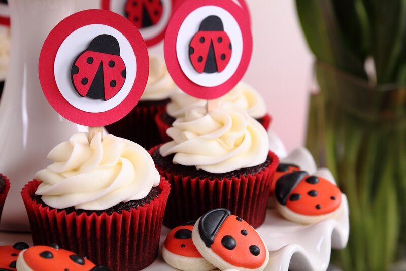 Ladybug Cupcakes