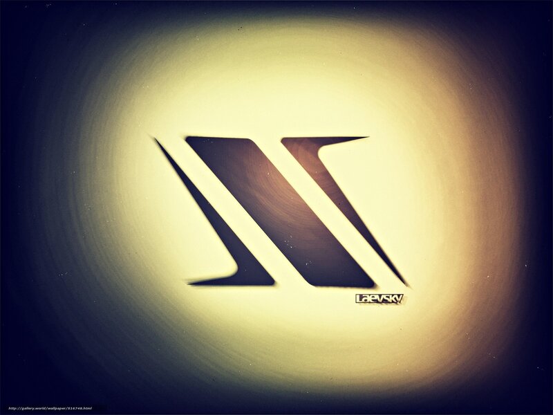 Laevsky logo with glowing background