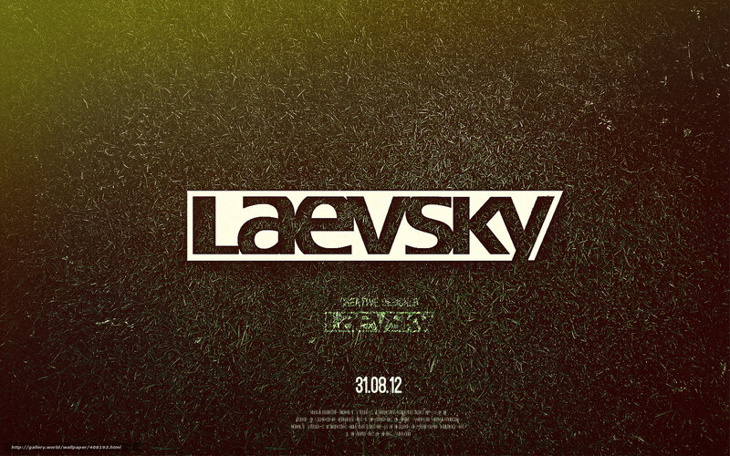 Laevsky poster design