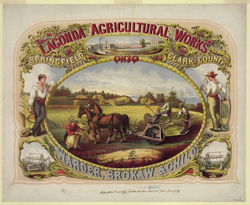Lagonda Agricultural Works poster