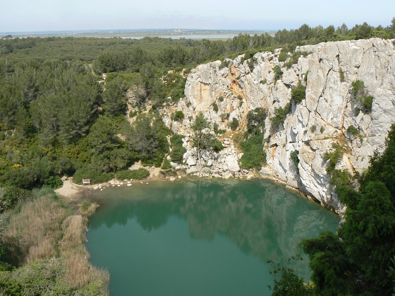 Lagoon in Quarry
