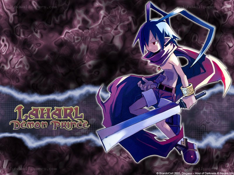Laharl Demon Prince artwork
