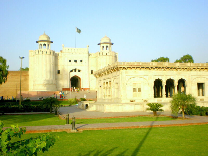 Lahore Fort Gate — Green