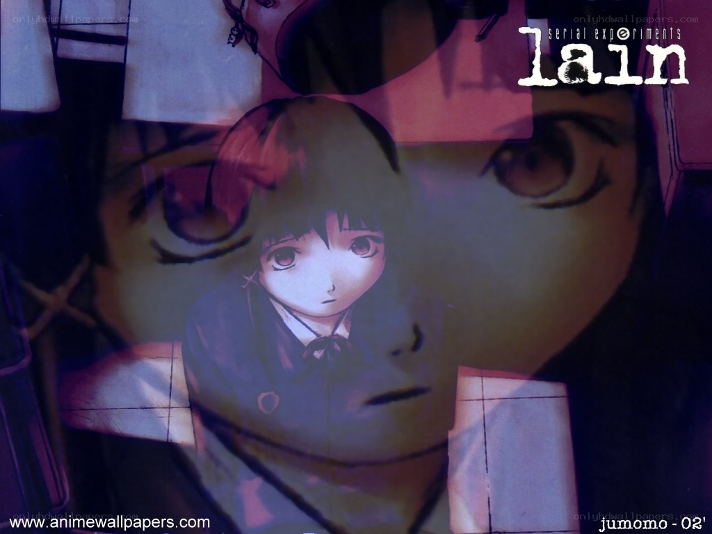 Lain anime character wallpaper