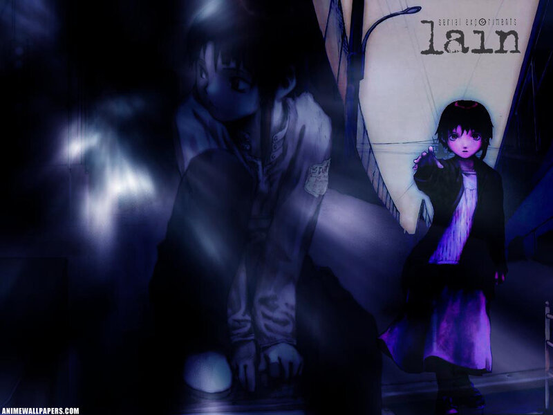Lain anime scene