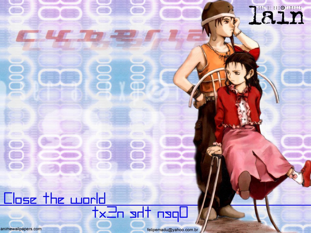 Lain anime wallpaper
