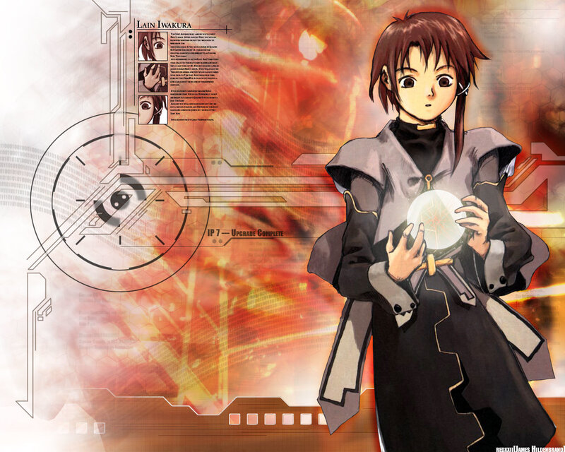 Lain Iwakura character art