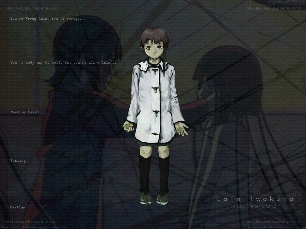 Lain Iwakura character art